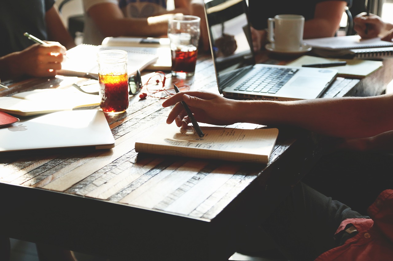 writing together